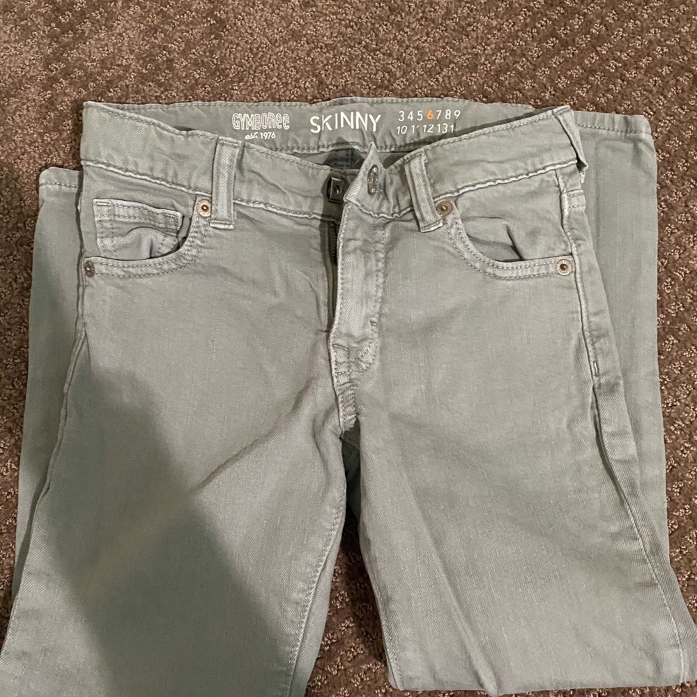 Gray jeans for boys in size 6